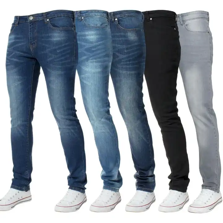 Tapered Jeans Men Skinny