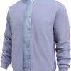 COOFANDY Men's Lightweight Bomber Jacket Light Blue COOFANDY Men's Lightweight Bomber Jacket Light Blue